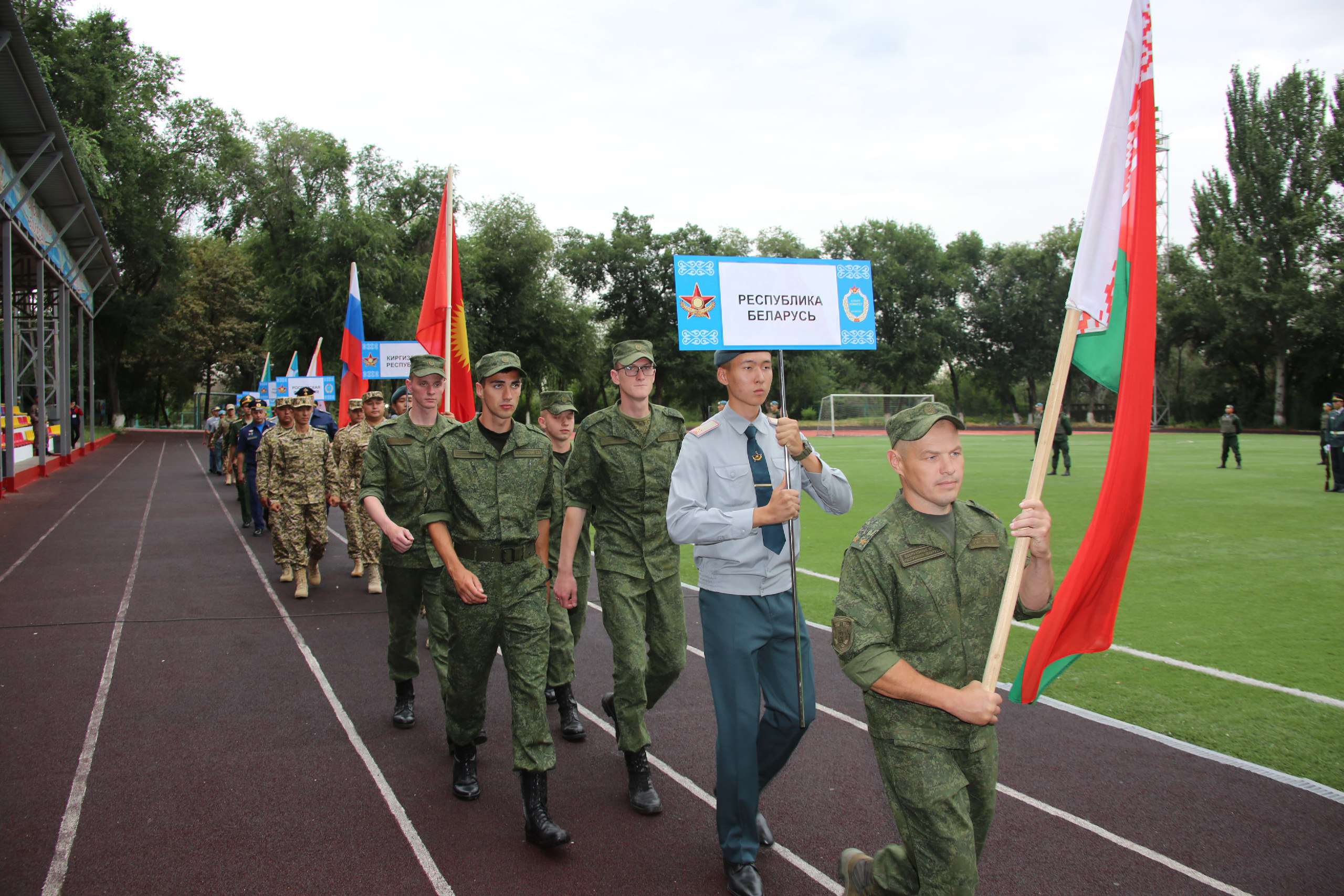 III военно-спортивные игры вооруженных сил стран СНГ стартовали в Алматы