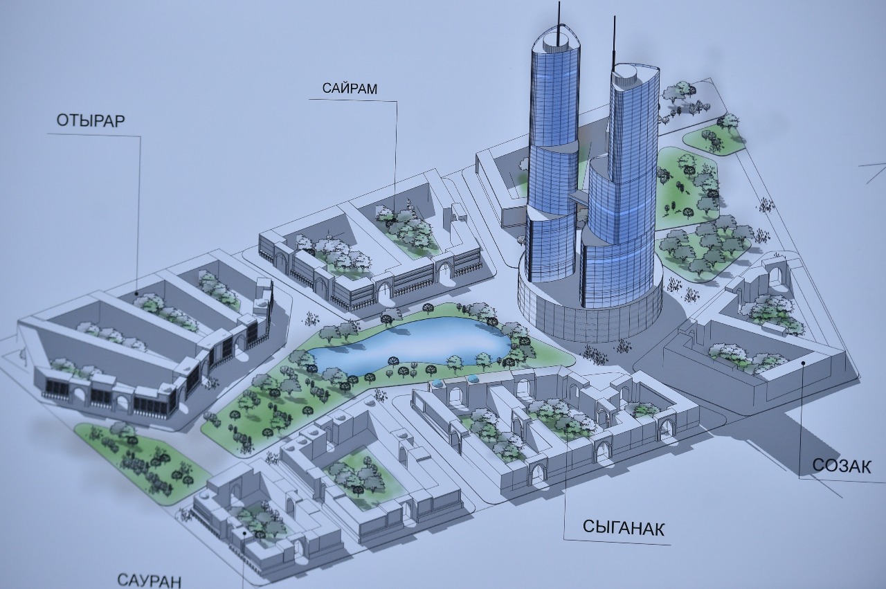 Башни-небоскребы построят в Шымкенте