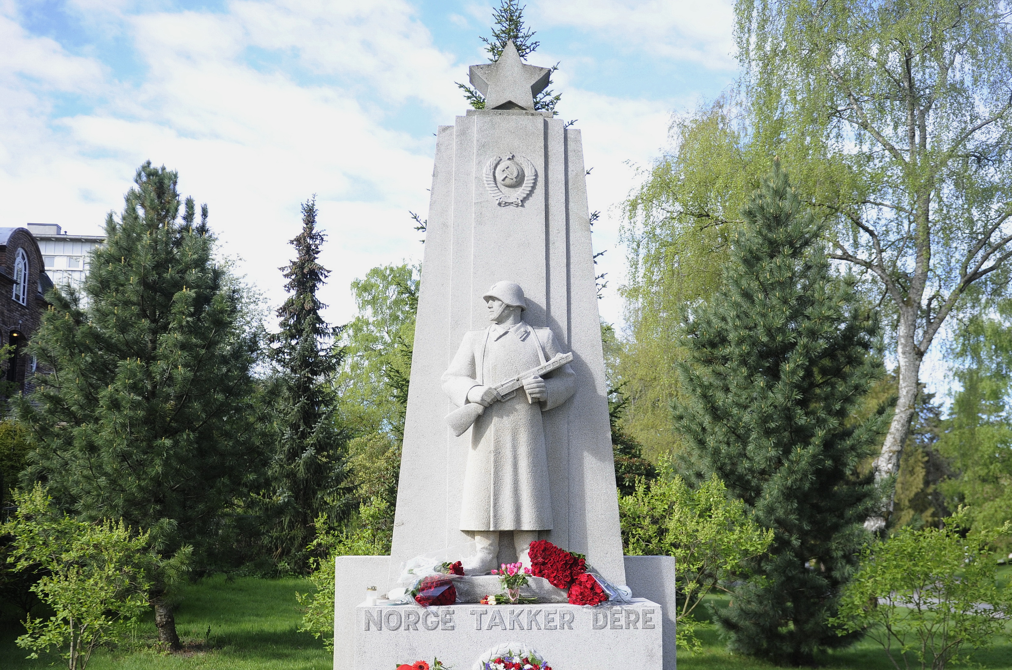 памятник русским солдатам в норвегии